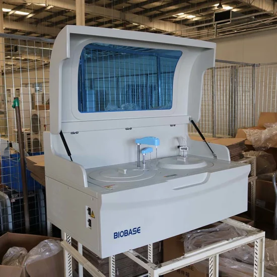 Открытая система Biobase 200т/ч на складе, полностью автоматический химический анализатор для лаборатории